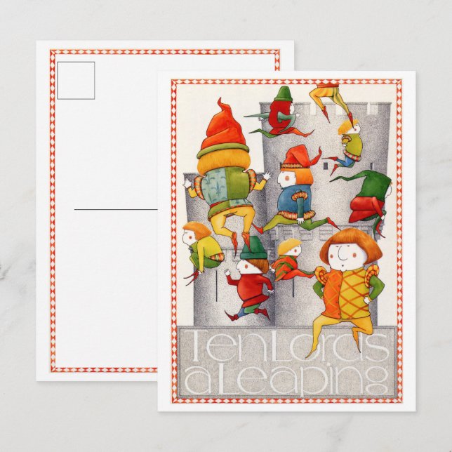 DIX SEIGNEURS SAUTANT Carte postale (Devant / Derrière)