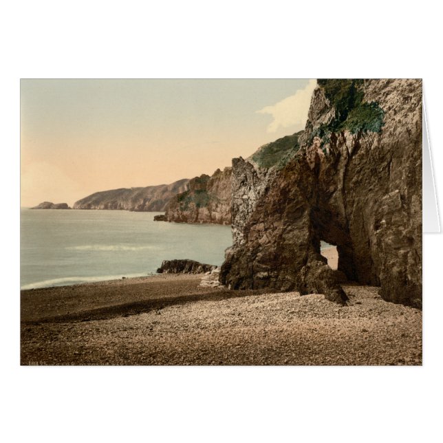 Dixcart Bay, Arche, Îles Anglo-Normandes (Devant horizontal)