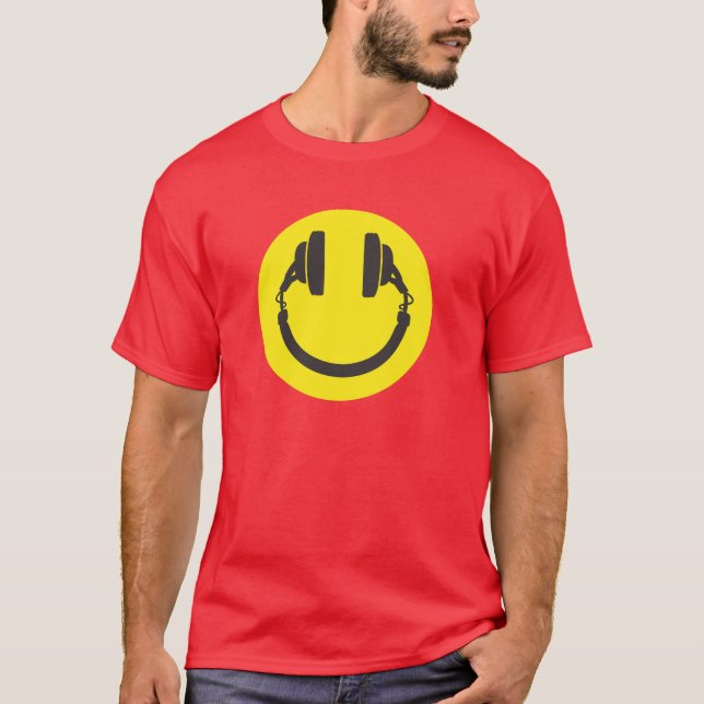 DJ Headphones T-Shirt (Devant)