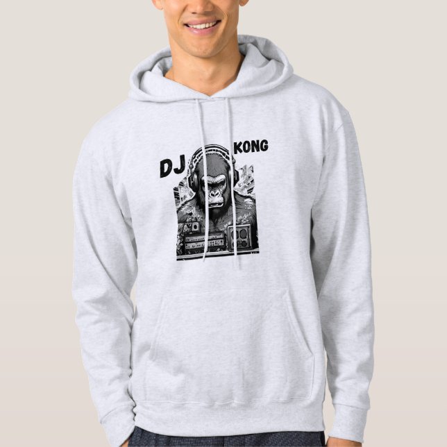 Dj kong sweat - shirt à capuche pour hommes (Devant)