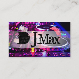 DJ Music Carte de visite Cool