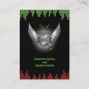 DJ Night Club Chubby Carte de visite