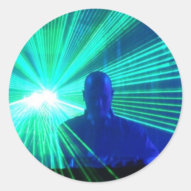 DJ On The Decks sticker (Devant)