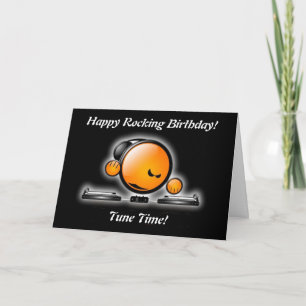 Dj. Souriez ! Carte d'anniversaire
