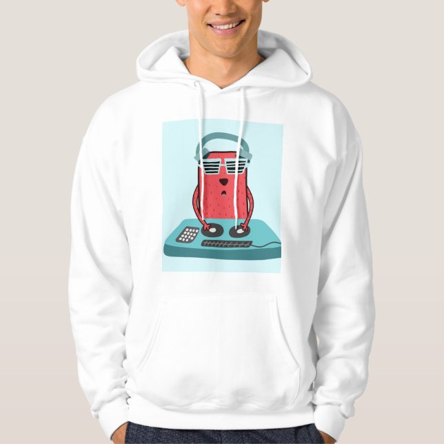 DJ, sweat à capuche, ⏺️ (Devant)
