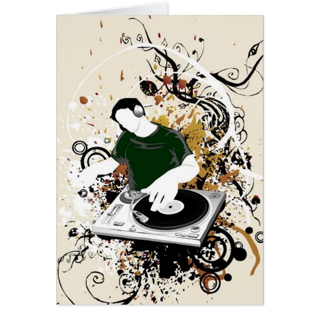 dj vectoriel gratuit (Devant)