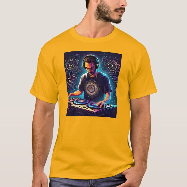 DJ Vibes T-Shirt Design (Devant)