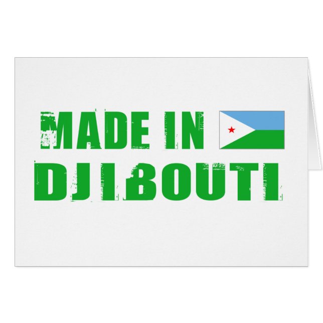 DJIBOUTI (Devant horizontal)