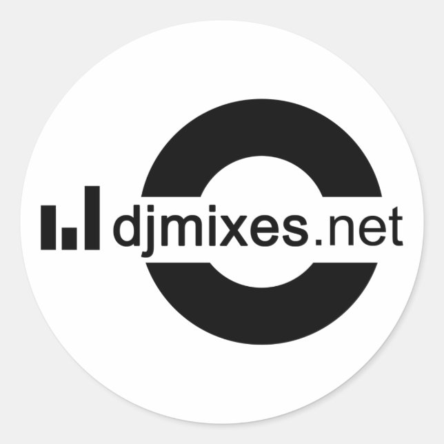 DJMixes.net - autocollant - Pro (Devant)