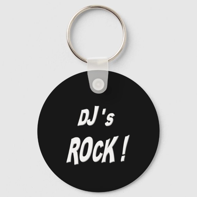 Djs Rock ! Porte-clés (Recto)
