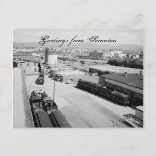 DL & W RR Scranton Pa. Carte postale