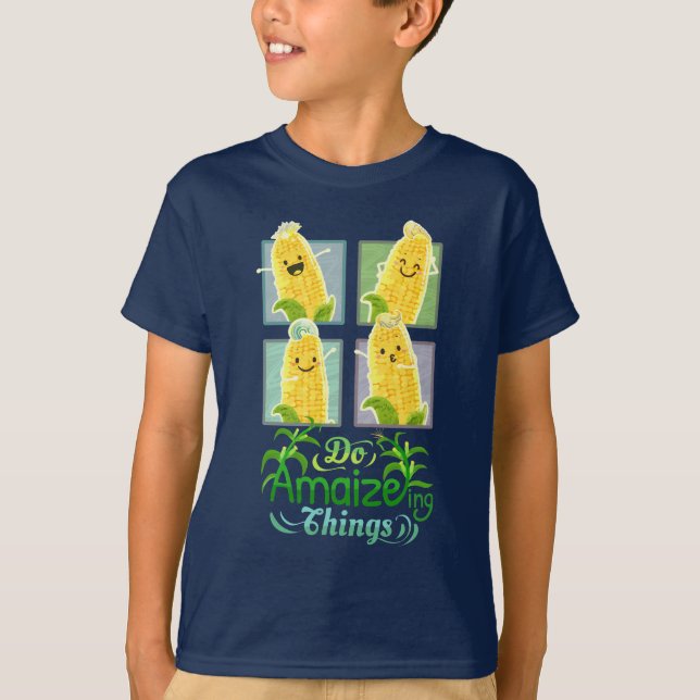 Do Amaizeing Things - Punny Garden T-shirt (Devant)