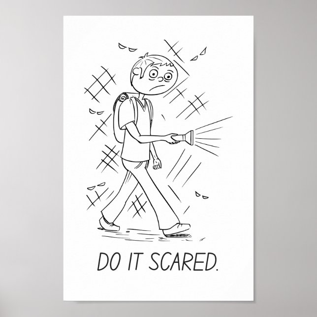 Do It Scarty - Courage Poster Art (Devant)