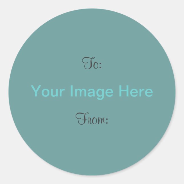 do-it-yourself ~ 3" Stickers d'étiquette cadeau ci (Devant)