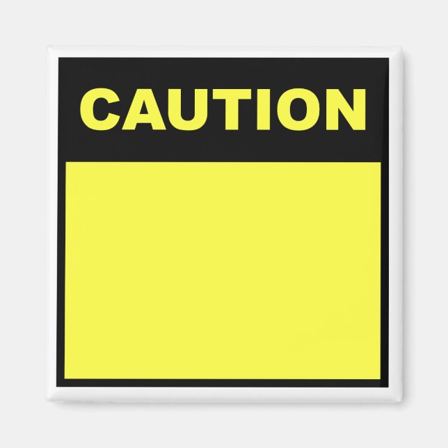 do-it-yourself aimant "prudence" (Devant)