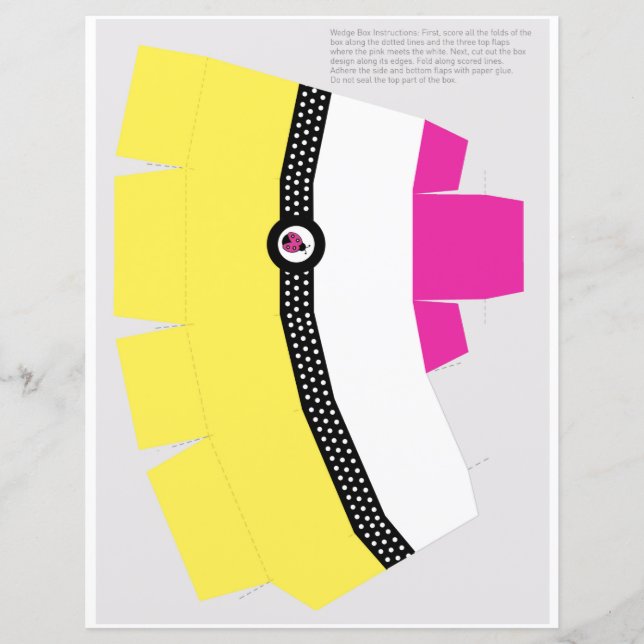 do-it-yourself Ballotin imprimable pour découper l (Devant)