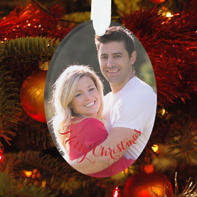 do-it-yourself Créer votre propre Ovale Photo vaca (DIY Create Your Own Oval Photo Christmas Holiday Ornament)