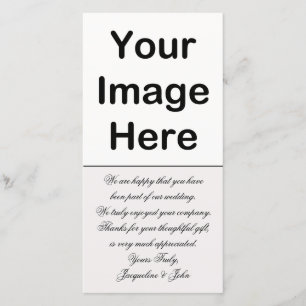 do-it-yourself - Insertion photo Mariage Merci