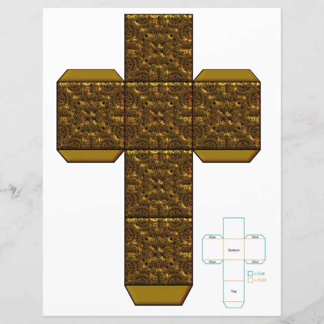 do-it-yourself métal tendance ornament doodbox Mod (Devant)