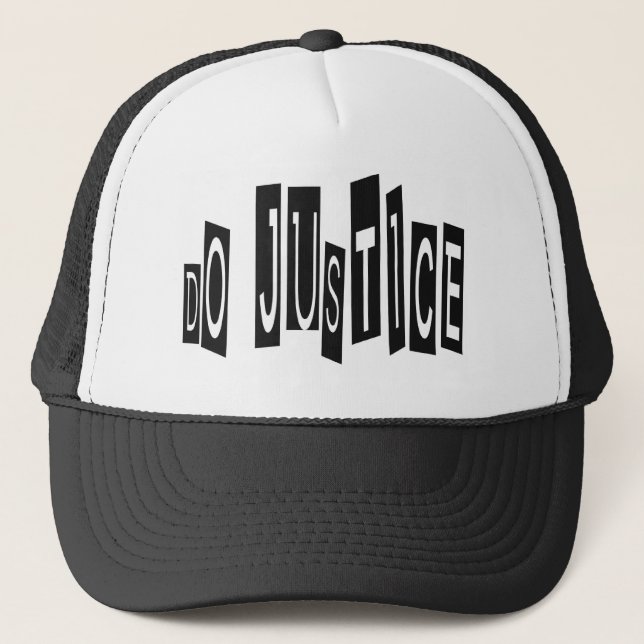 Do Justice Casquette (Devant)