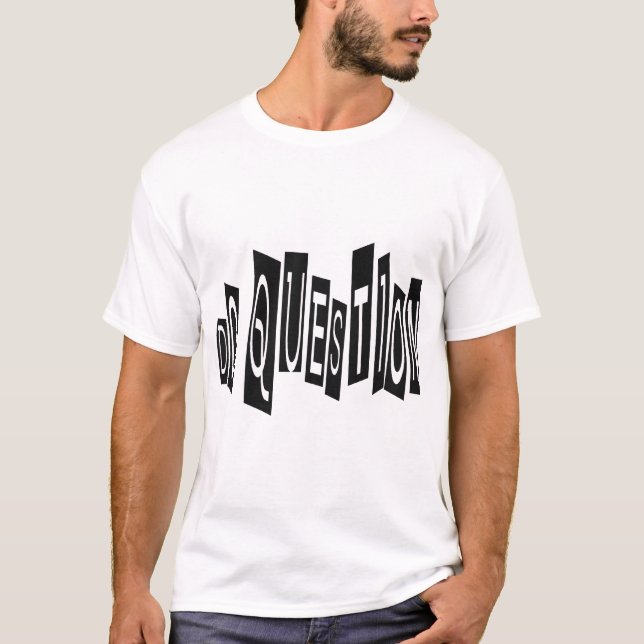 Do Question Do Justice T-shirt (Devant)