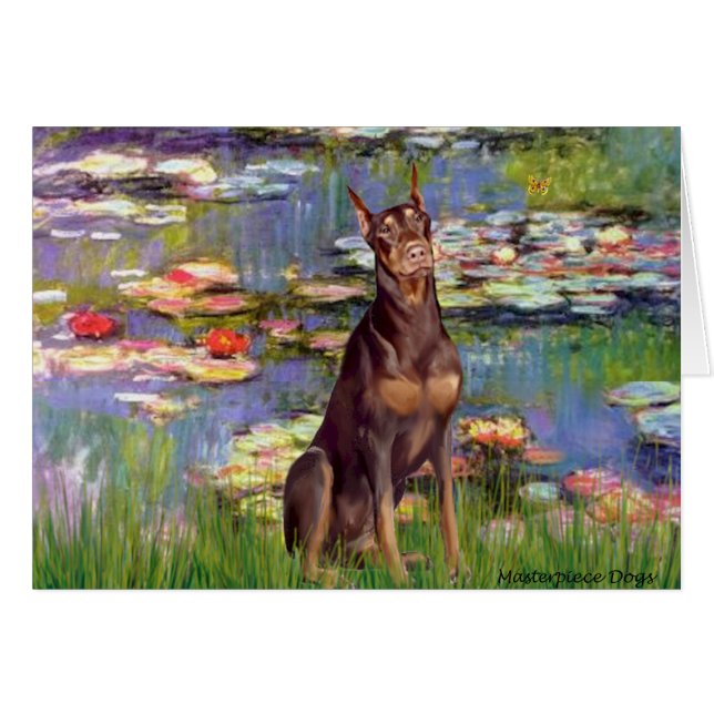 Doberman (rouge) - Lys 2 (Devant horizontal)