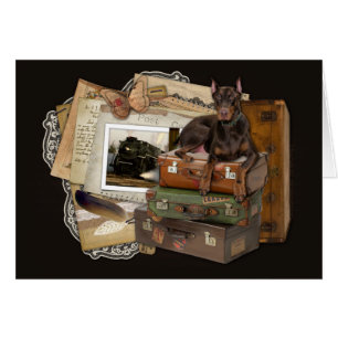 Dobermann de déplacement - rocheux