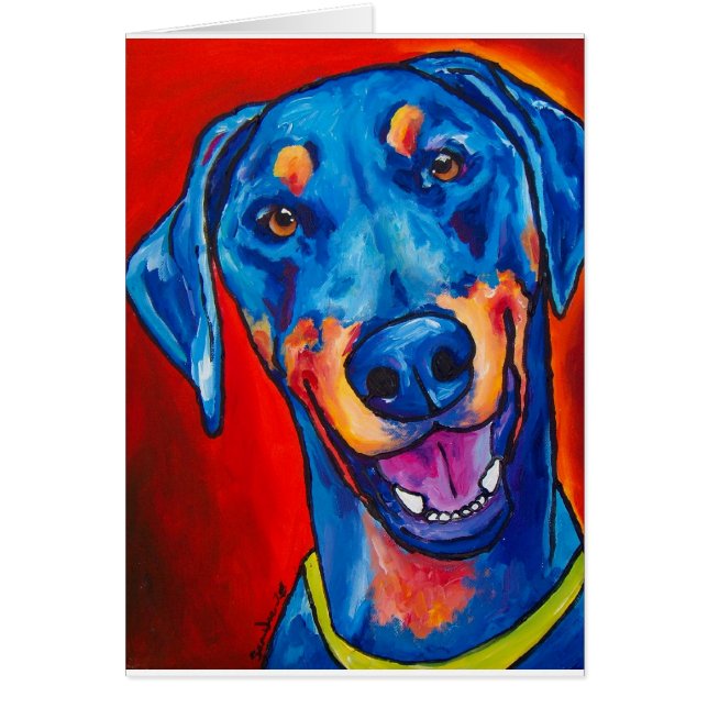 Dobermann (noirs et bronzages naturels) (Devant)