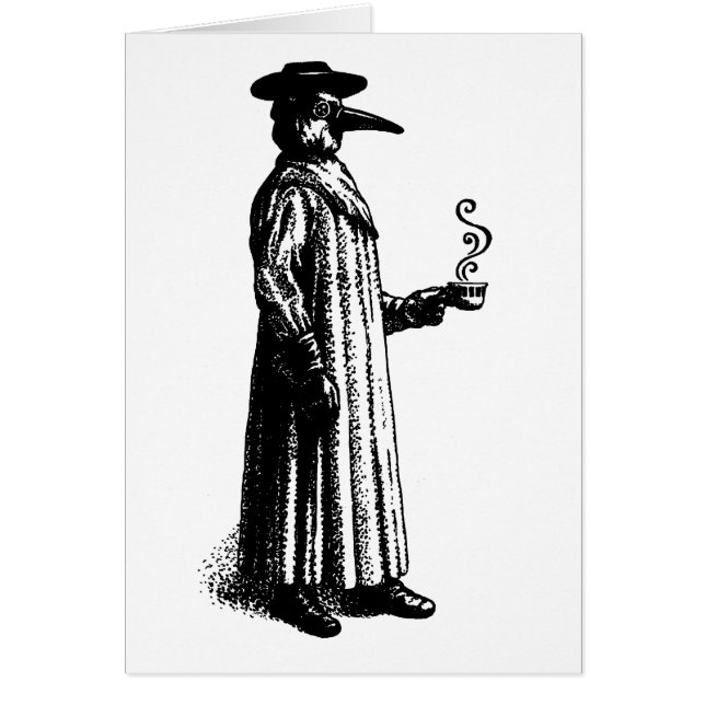 Docteur Card de peste (Devant)