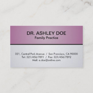 Docteur - cartes de visite