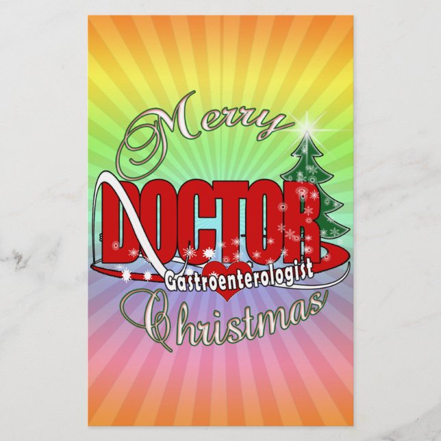 DOCTEUR CHRISTMAS de gastroentérologue (Devant)