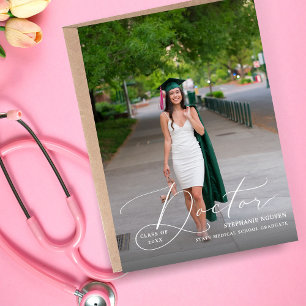 Docteur Elegant Photo Faire-part