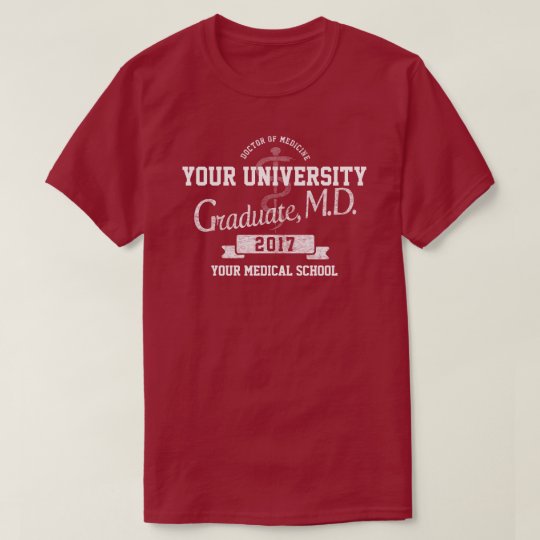 Docteur Graduate Graduation T-Shirt de Faculté de