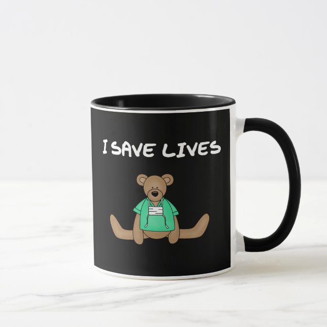 Docteur I Save Lives Mug (Droite)