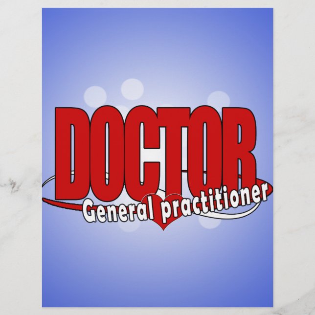 DOCTEUR MÉDECIN GÉNÉRALISTE DE LOGO (Devant)