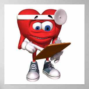 Docteur Médicale Poster de coeur