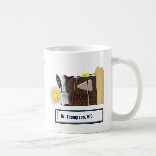 Docteur Personalized Pockets Mug (Droite)