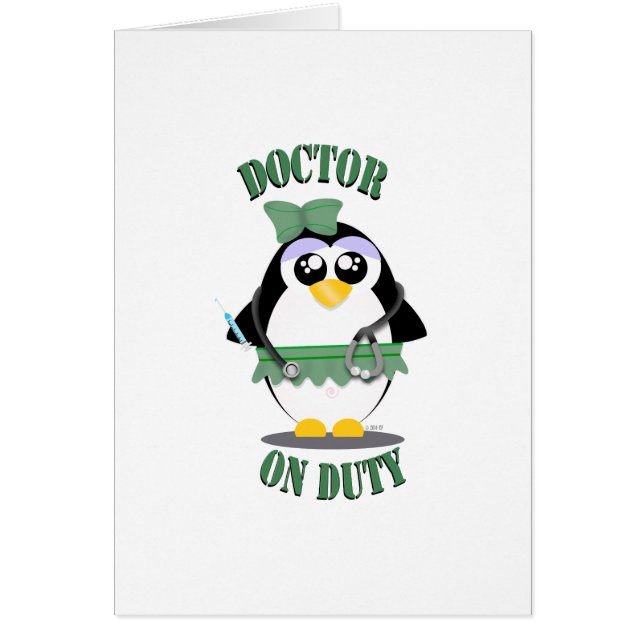 Docteur pingouin en service (femelle) (Devant)