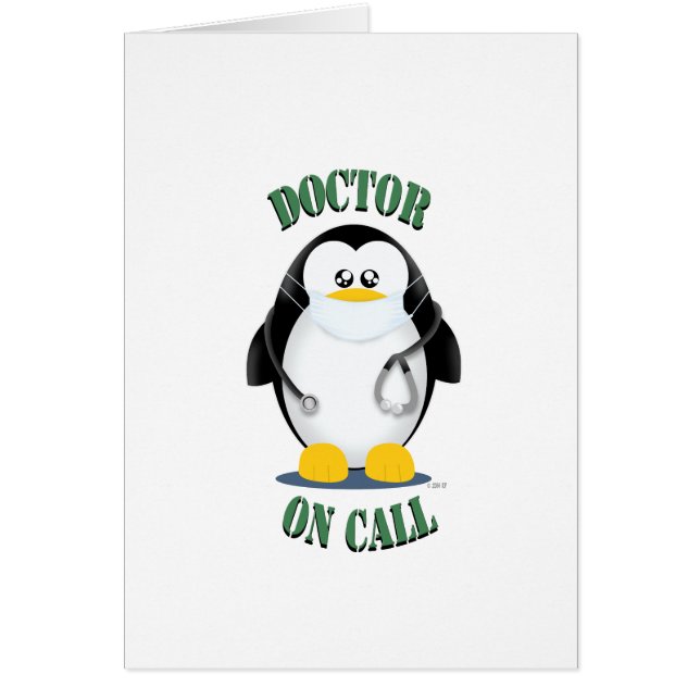 Docteur sur le pingouin d'appel (Devant)