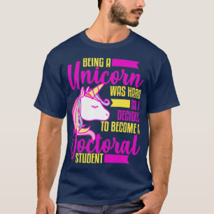 Doctorat étudiant drôle Unicorn Psyché Sweat - shi