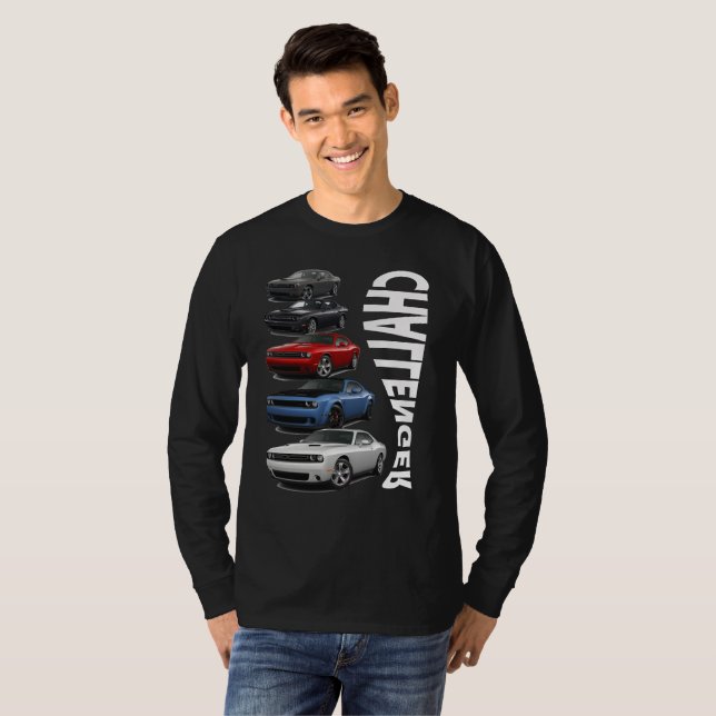 Dodge Challenger SRT T-Shirt (Devant entier)