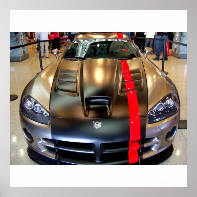 Dodge Viper SportsVoiture poster photo (Devant)