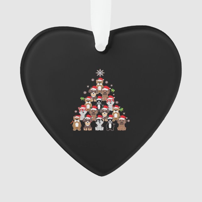 Dog Christmas Classic T-Shirt (devant)