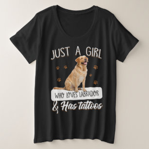 Dog Lover   Just A Girl Who Loves Labrador Tattoos