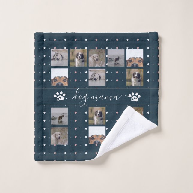 Dog Mama, 5 Photo (Gant de toilette)