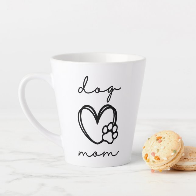 DOG MOM LATTE MUG (En situation)