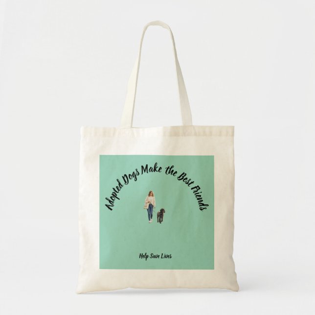 Dog Theme Everyday Tote Bag (Devant)