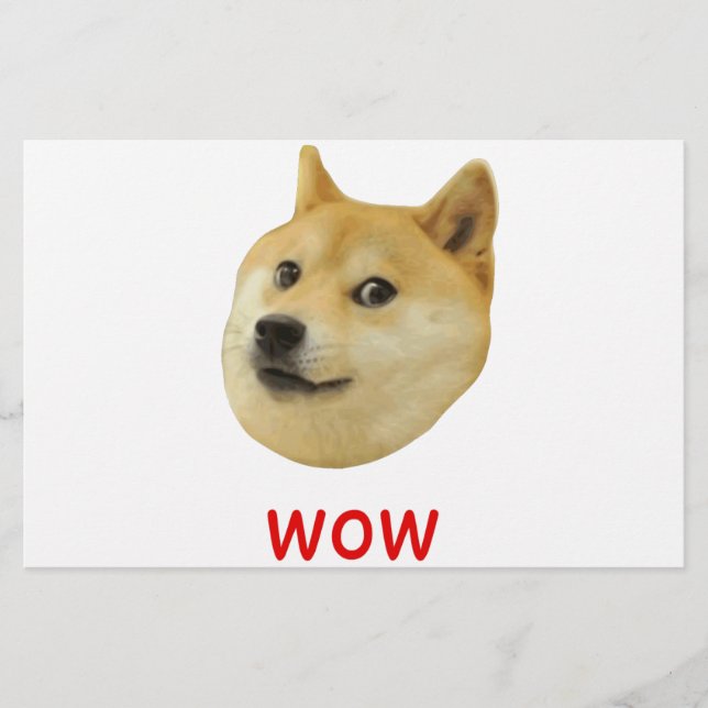 Doge Très Waouh Beaucoup Chien Telle Shiba Shibe I (Devant)