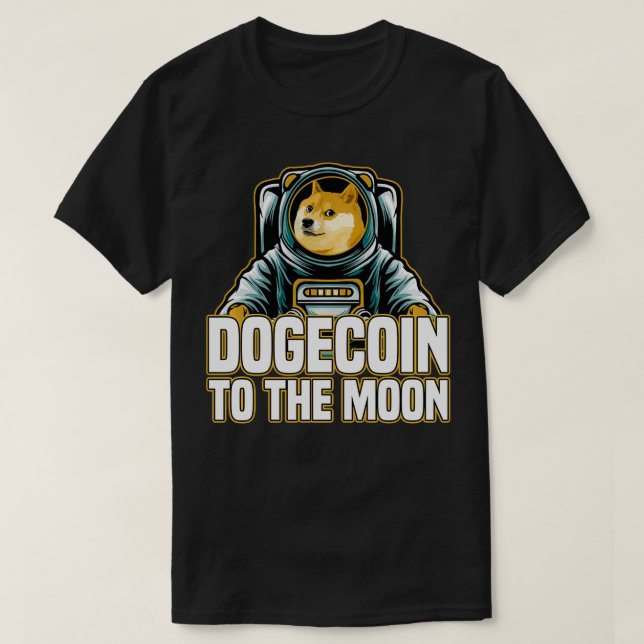 Dogecoin À La Lune Pullover (Design devant)