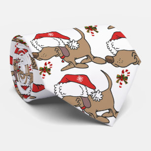 ****DOGGIE EST SANTA CLAUS**** CRAVATE